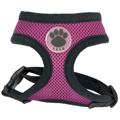 Dog Harness with Love Paw Print