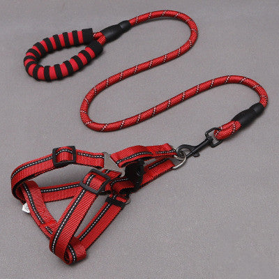 2-in-1 Dog Leash & Harness