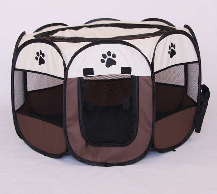 Folding Octagonal Waterproof Pet Cage