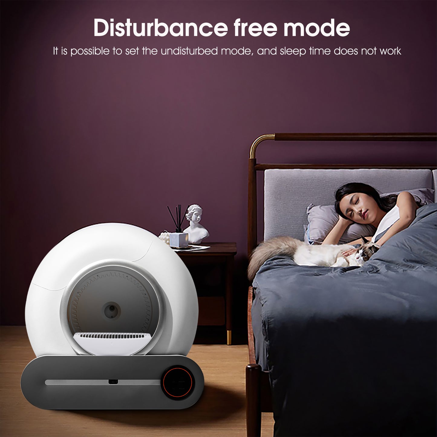 Self-cleaning Litter Box with Deodorization