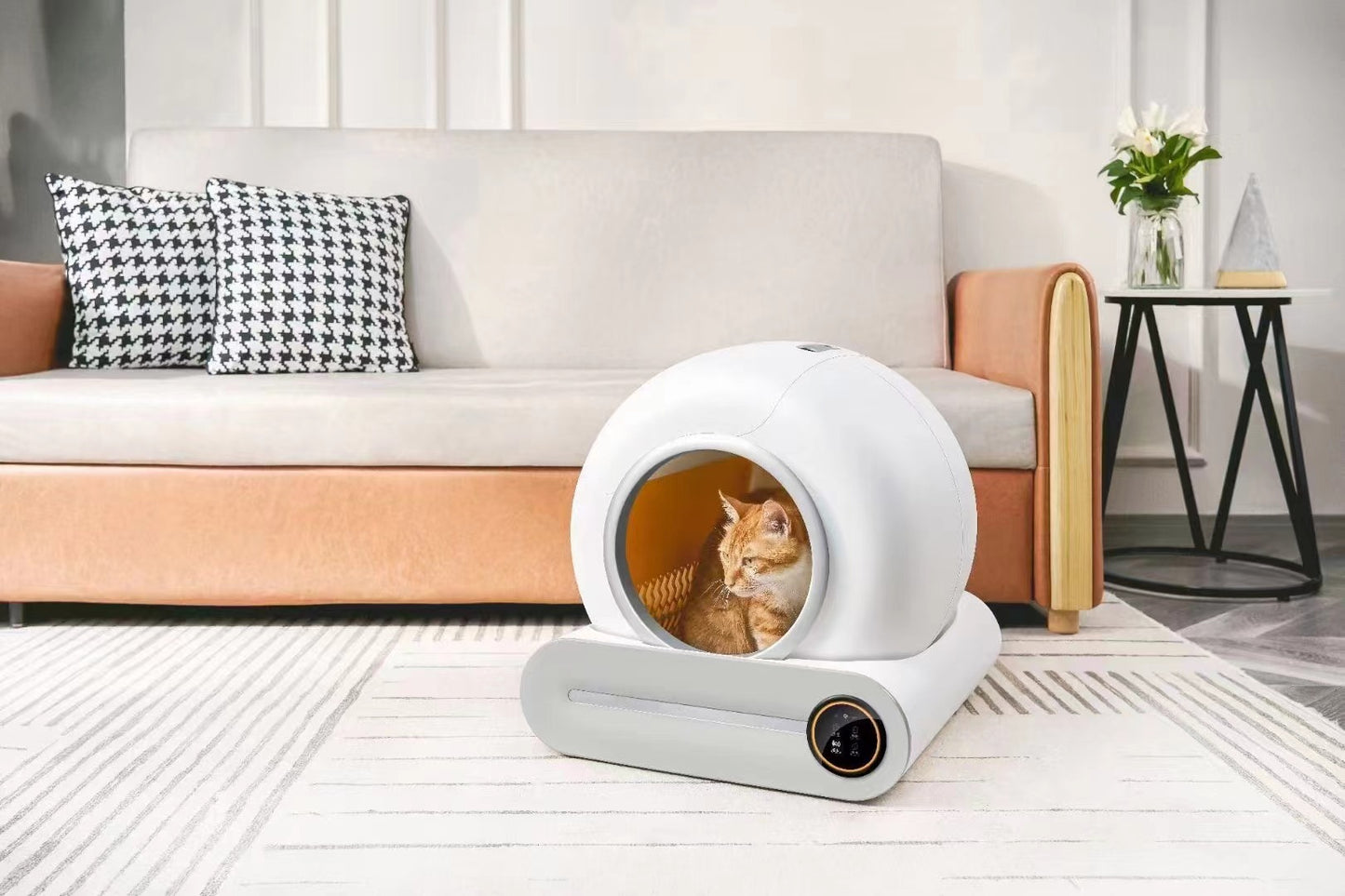 Automatic Self Cleaning Litter Box