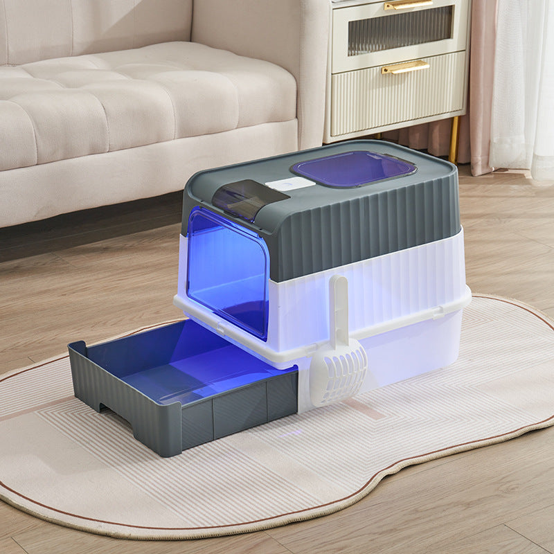 Litter Box with UV Sterilization
