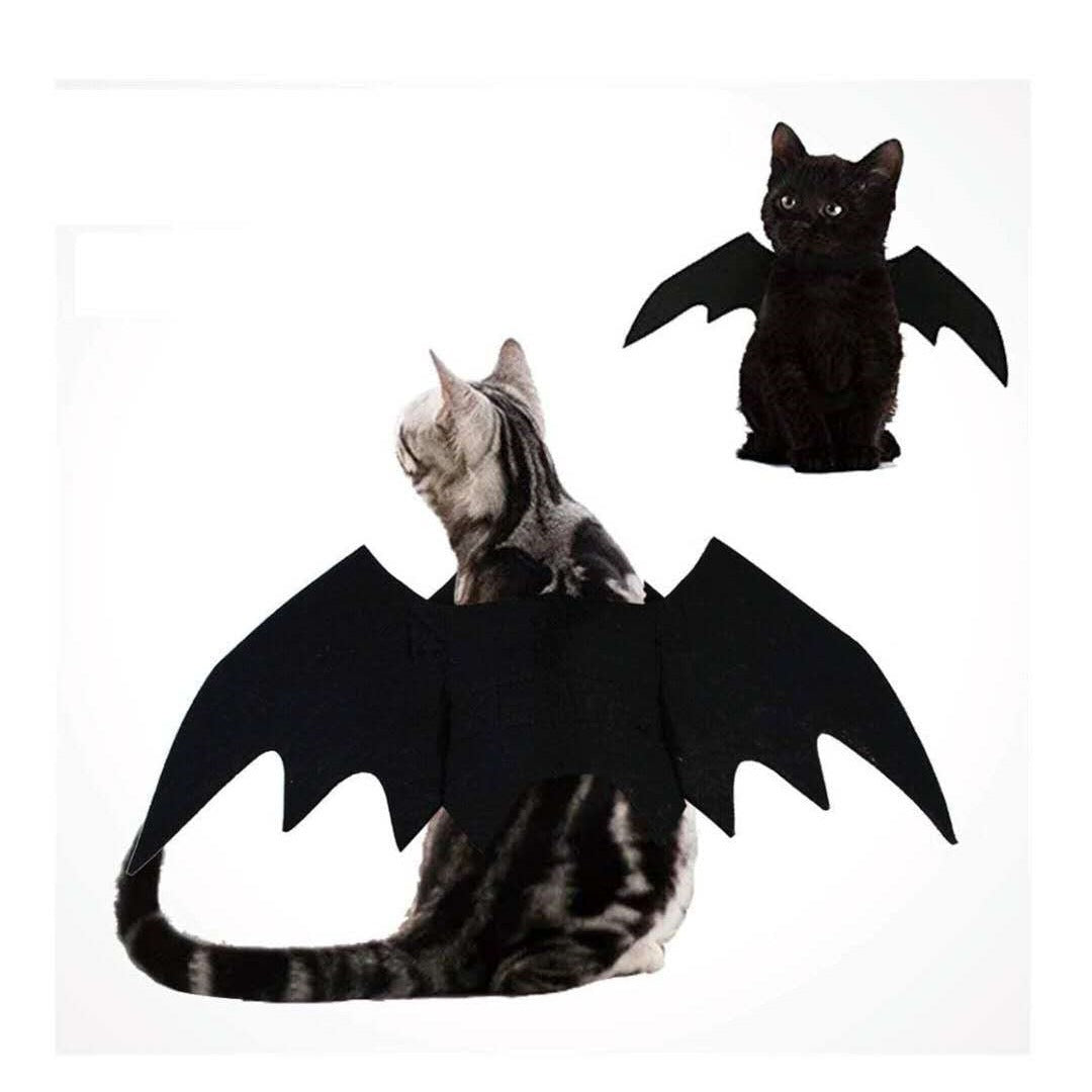 Halloween Black Bat Wings