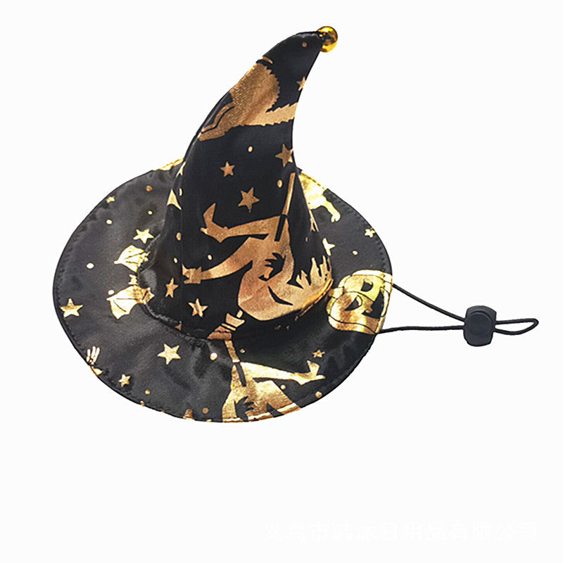 Halloween Pet Wizard Cloak Set