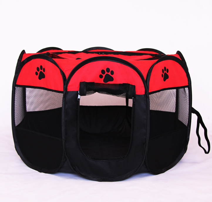 Folding Octagonal Waterproof Pet Cage