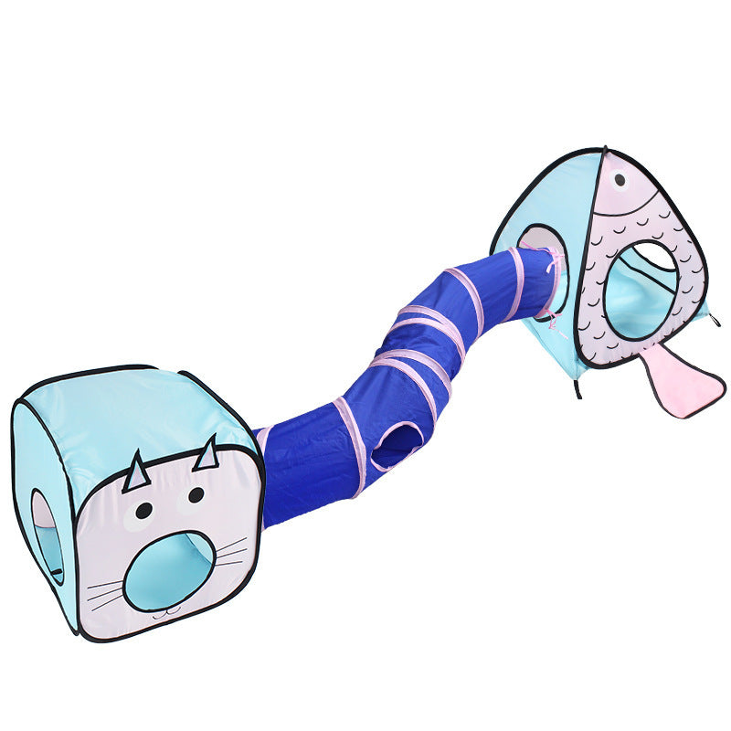 Cartoon Cat Tunnel