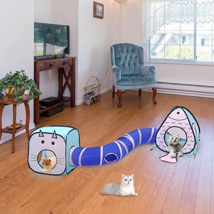 Cartoon Cat Tunnel