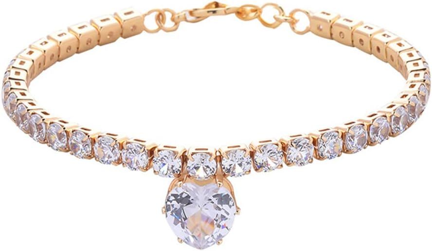Rhinestones Heart Shaped Necklace
