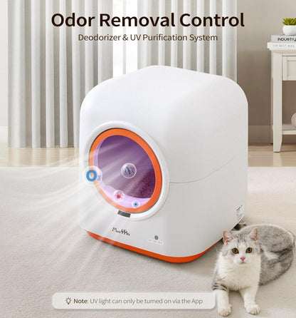 Self-Cleaning Smart Cat Litter Box – Automatic Scooping, Self-Deodorizing & App-Controlled
