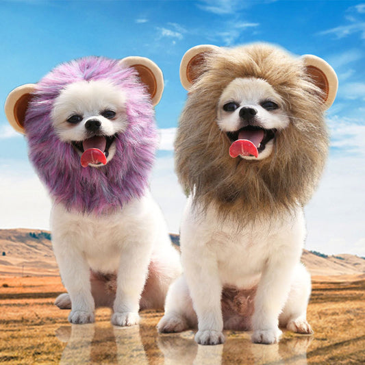 Halloween Pet Lion Mask