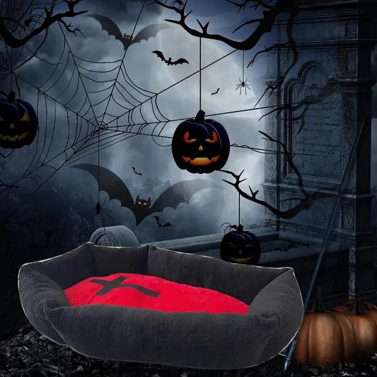 Halloween Vampire Pet Bed