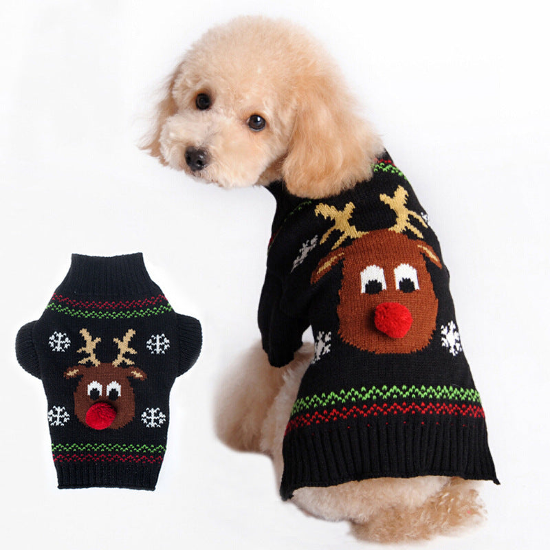 Christmas Reindeer Pet Sweater