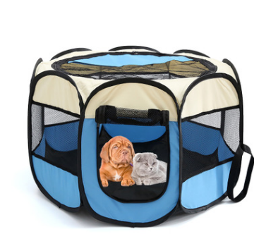 Fast Folding Octagonal Waterproof Pet Cage