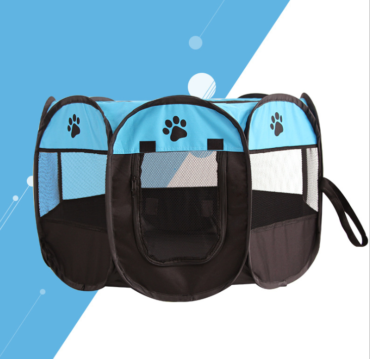 Fast Folding Octagonal Waterproof Pet Cage