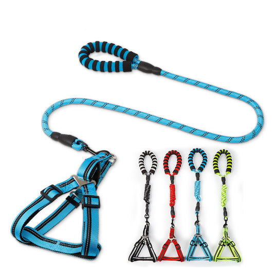 2-in-1 Dog Leash & Harness