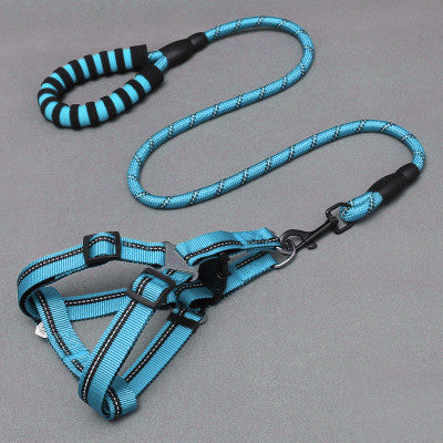 2-in-1 Dog Leash & Harness