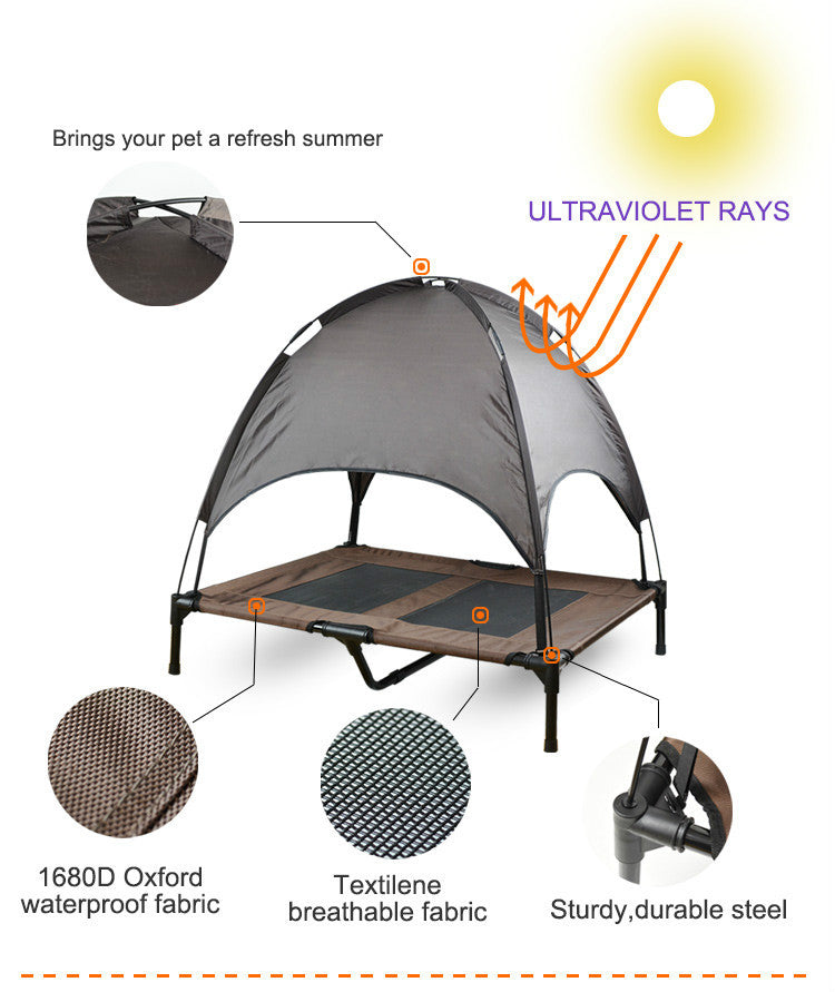 Outdoor Canopy Pet Bed