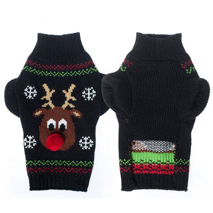 Christmas Reindeer Pet Sweater