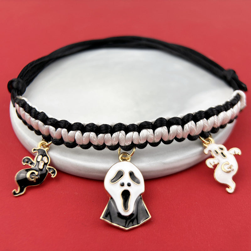 Halloween Hand-woven Charm Collar