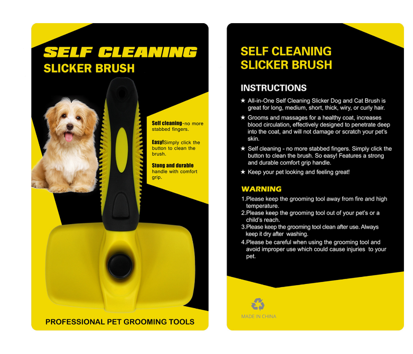 Self Cleaning Pet Brush