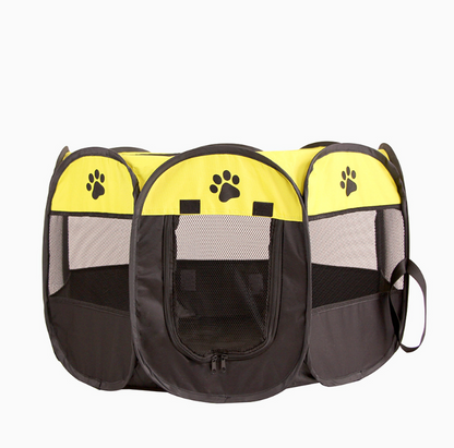 Fast Folding Octagonal Waterproof Pet Cage