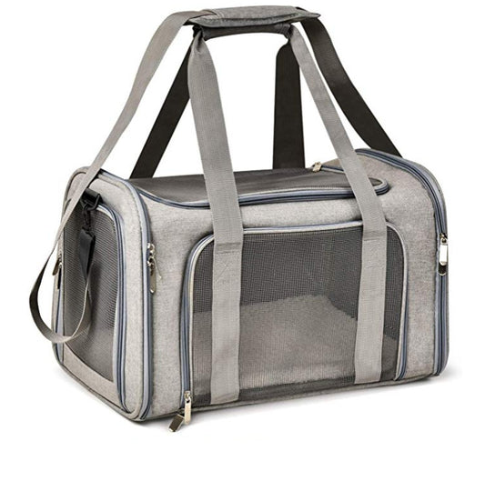 Mesh Pet Travel Duffle