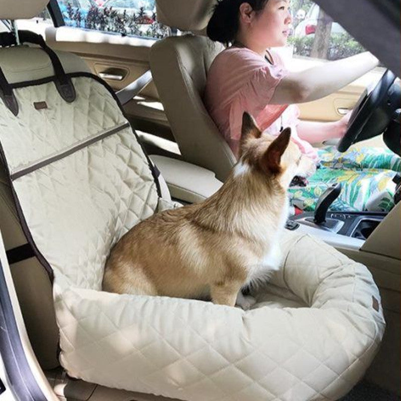 Pet Vehicle Seat Cover with Cushion