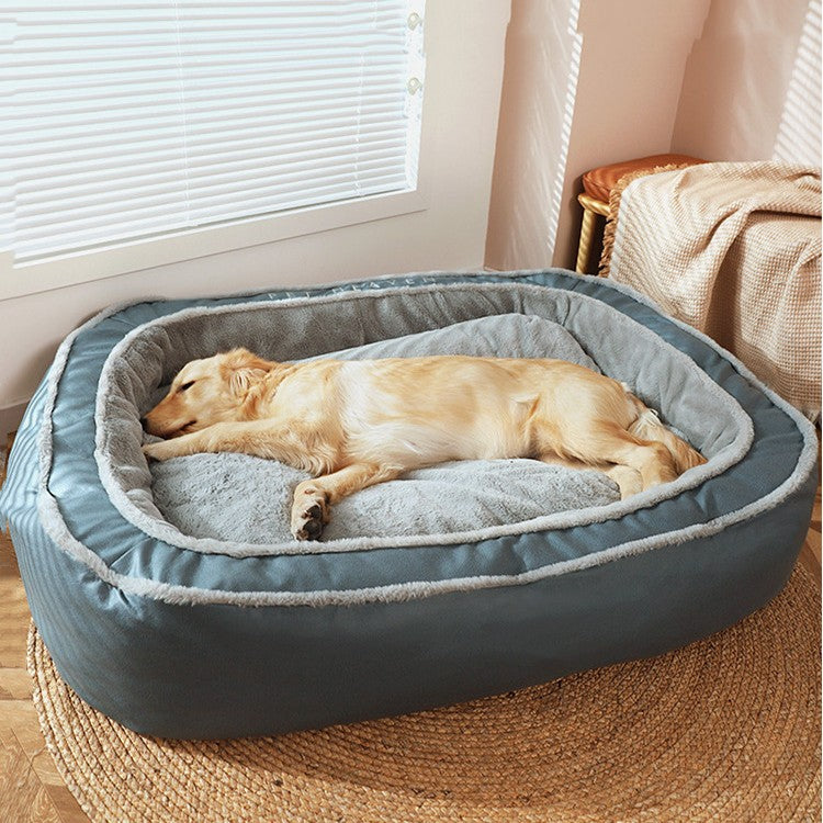 Winter Warm Plush Pet Bed