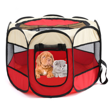 Fast Folding Octagonal Waterproof Pet Cage