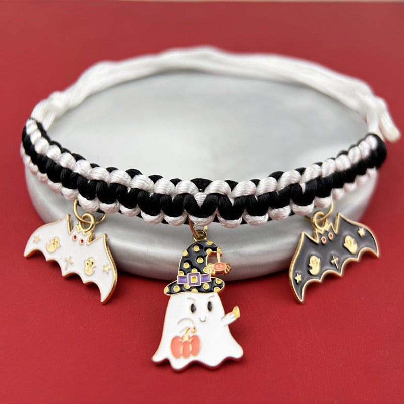 Halloween Hand-woven Charm Collar