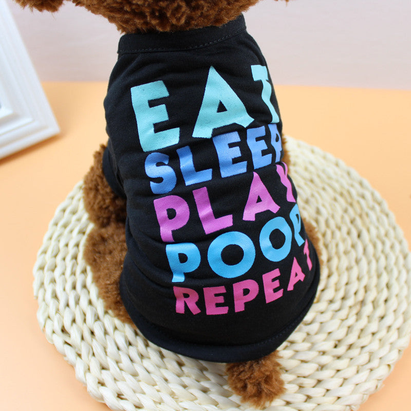 Pet Shirt (Eat,Sleep,Play,Poop,Repeat)