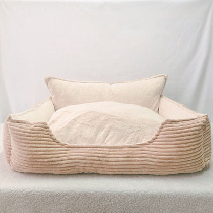 Warm Plush Pet Bed