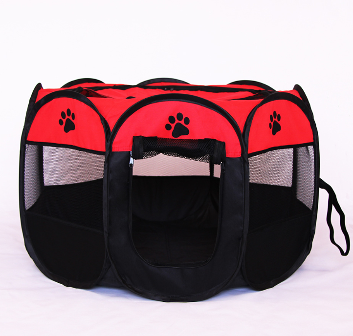 Fast Folding Octagonal Waterproof Pet Cage