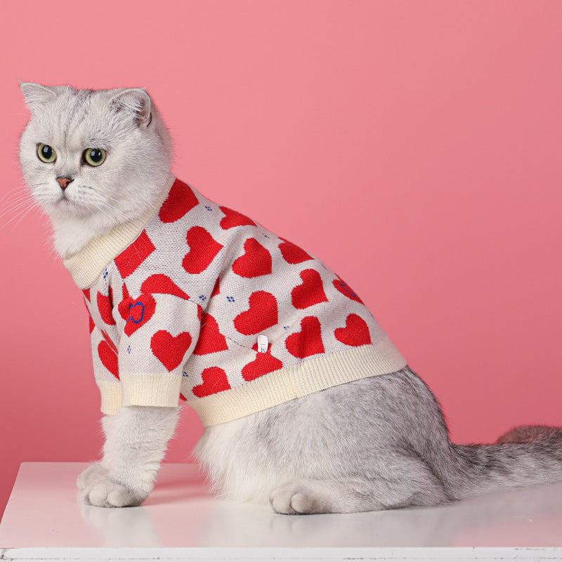 Valentine's Day Knitted Sweater