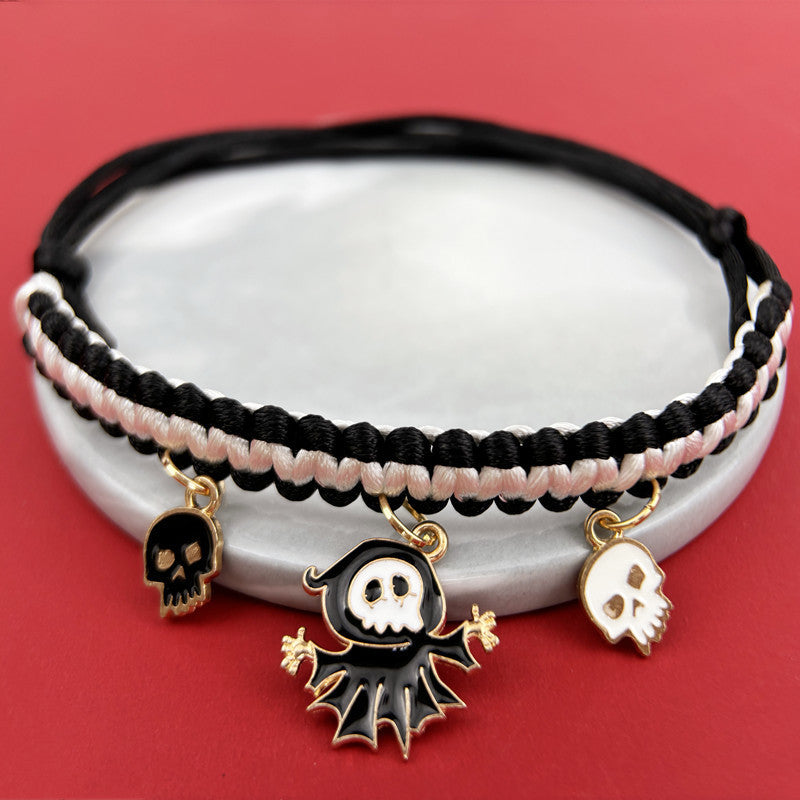 Halloween Hand-woven Charm Collar