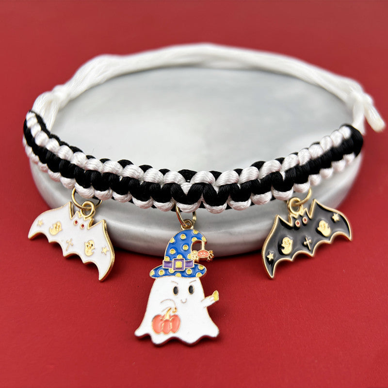 Halloween Hand-woven Charm Collar