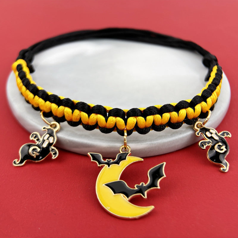 Halloween Hand-woven Charm Collar