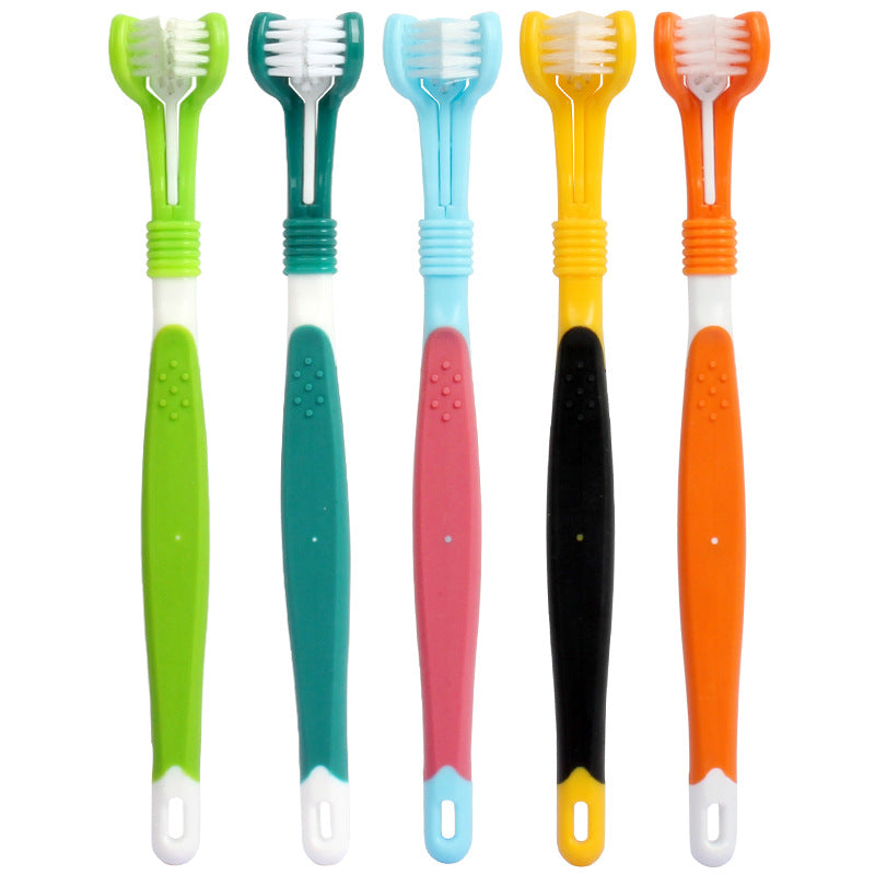 Three-head Toothbrush