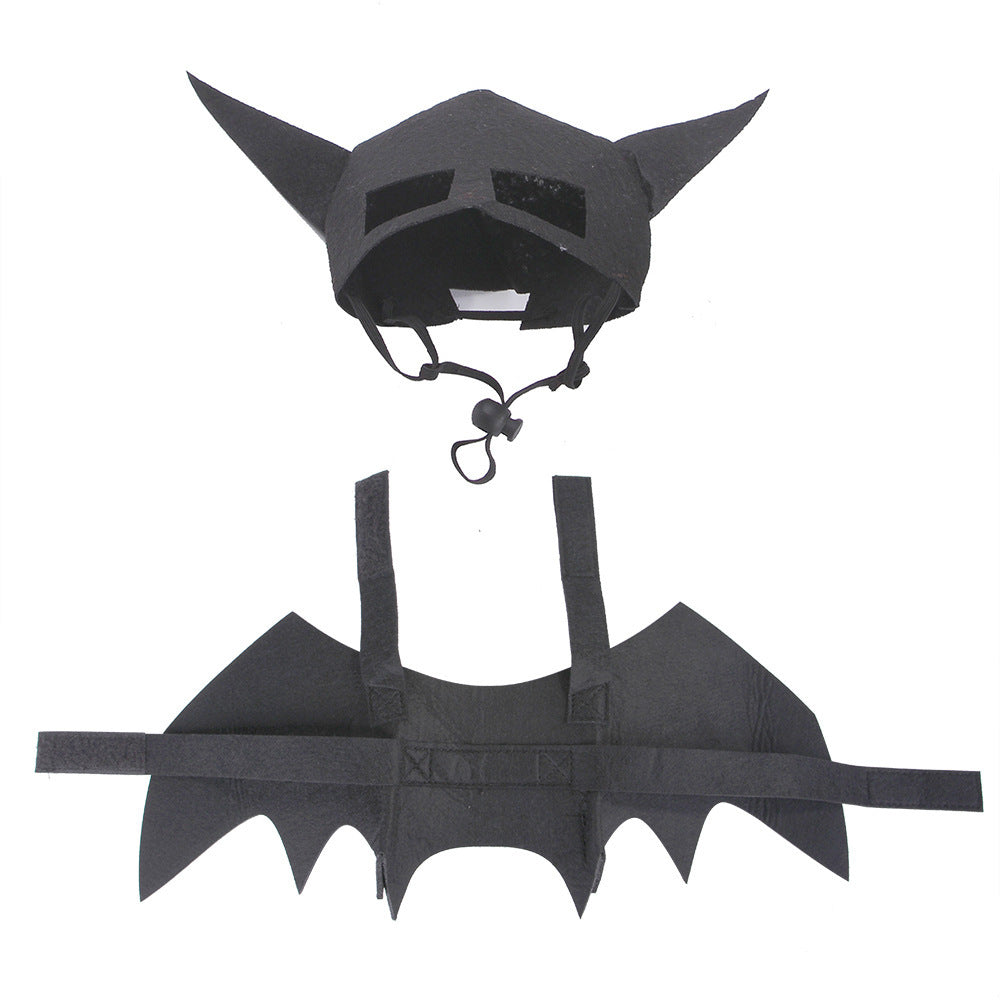 Halloween Bat Cat Mask and Wings