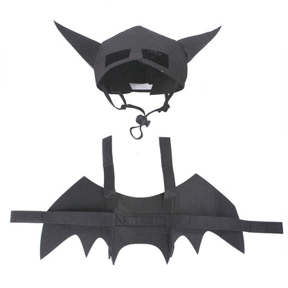 Halloween Bat Cat Mask and Wings