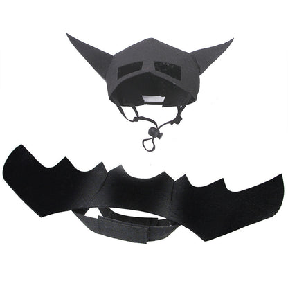 Halloween Bat Cat Mask and Wings