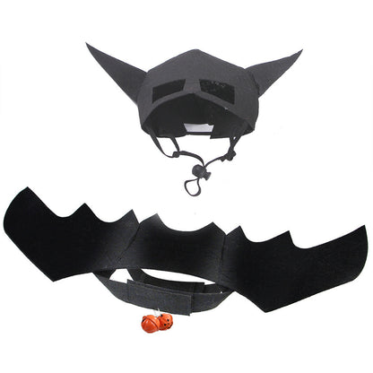 Halloween Bat Cat Mask and Wings